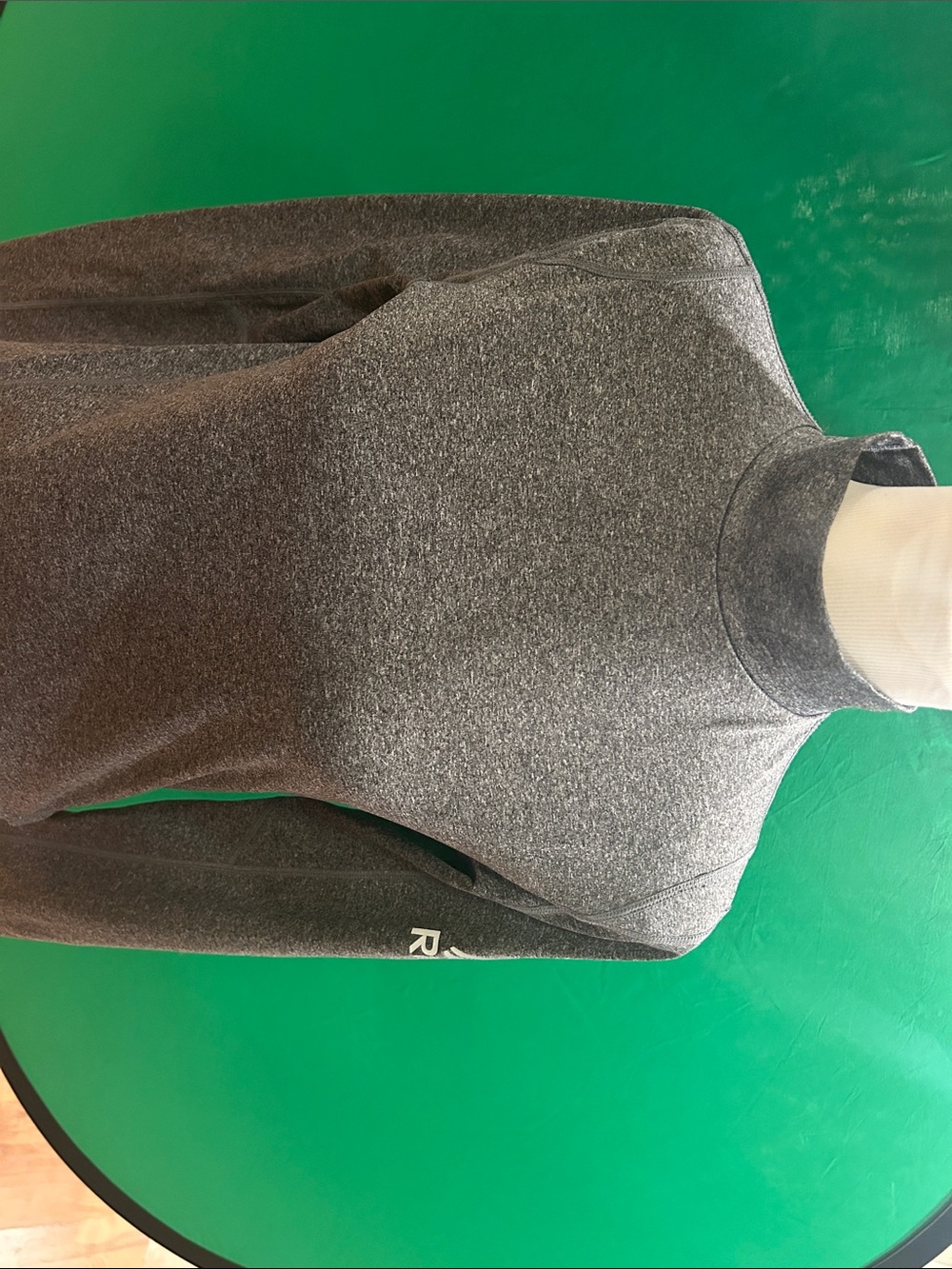 Reebok Men's Gray Turtleneck Sweater
